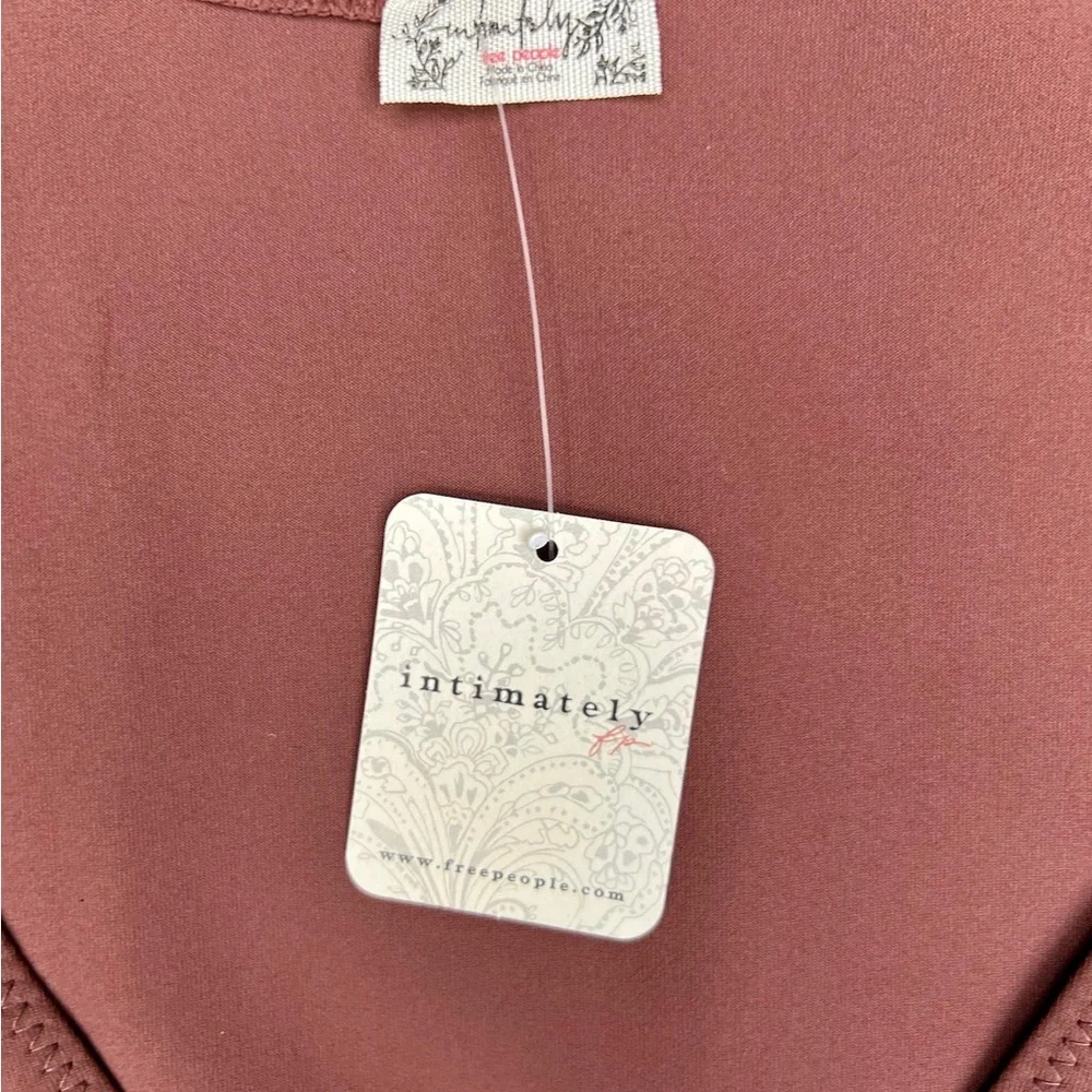 Free People Brown Puff Sleeve Bodysuit - Picture 8 of 12